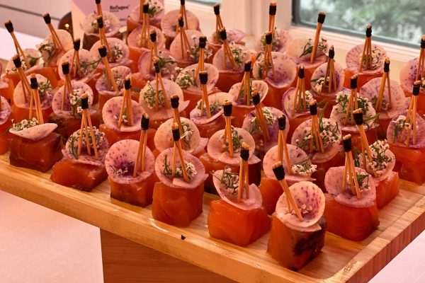 Apéritifs pour le lancement de marque GROUPE ATLANTIC