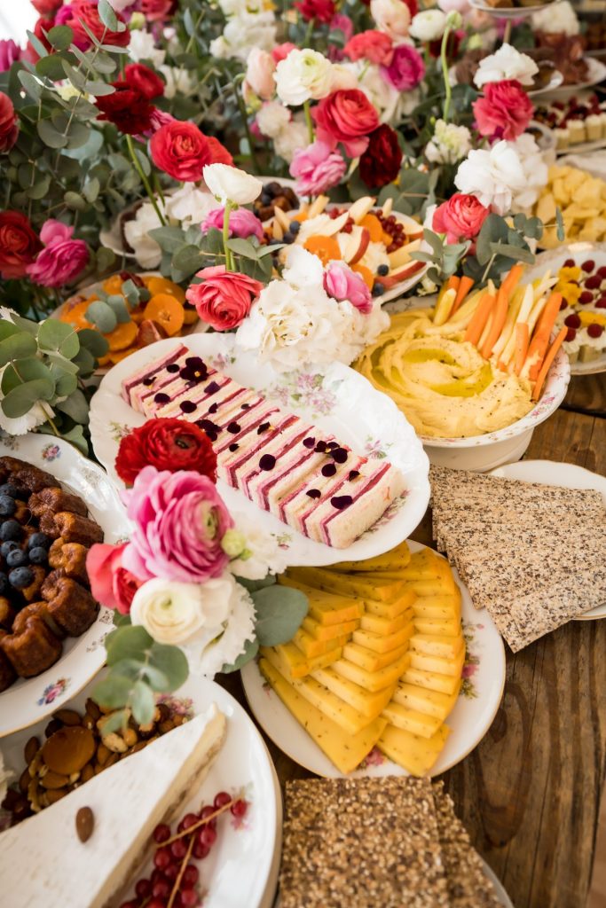 photo des buffets pour le séminaire svr