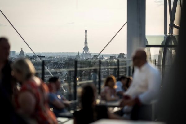 photo du point de vue de la soirée seita, vu sur la tour eiffel