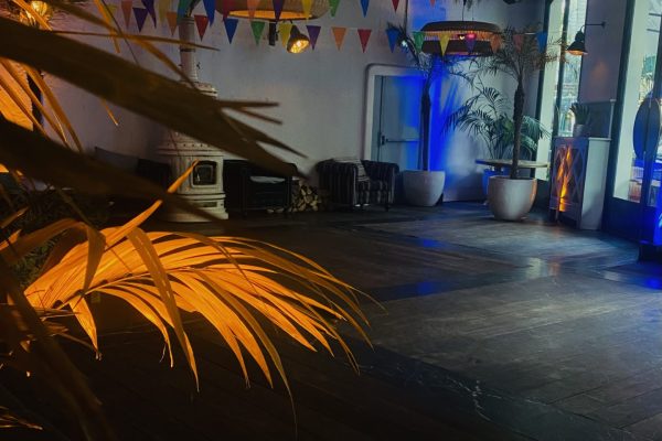 photo du rendu de la salle pour l'evenement coty