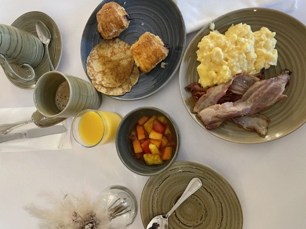 photo des plats servis du séminaire pacific et général