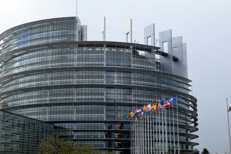 Le Parlement européen, dans le quartier européen de Strasbourg
